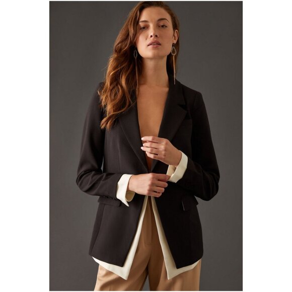 FAVORITE DAUGHTER The Kelly Blazer in Black Multi Size Small - Picture 2 of 10